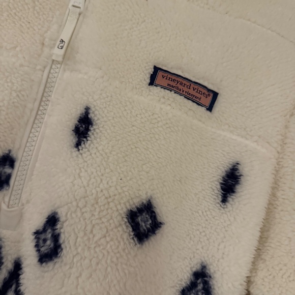 2 for $25: Vineyard Vines Fair Isle Quarter Zip Fleece - small - like new - Picture 3 of 5